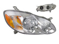 RH HEADLIGHT ASSY; US BLT TY COROLLA 0508