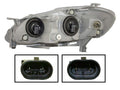 RH HEADLIGHT ASSY; US BLT TY COROLLA 0508