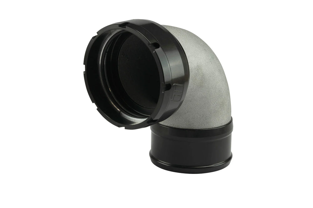 Turbosmart Turbo Adapter Compressor Outlet 3.00in to 90 Elbow Hose Barb 3.00in
