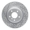 DFC 06-15 BMW 330xi Rear Left Drilled & Slotted Geoperformance Rotor