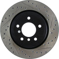 DFC 06-15 BMW 330xi Rear Left Drilled & Slotted Geoperformance Rotor