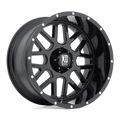 XD820 18X9 5X127 -12 BLAC