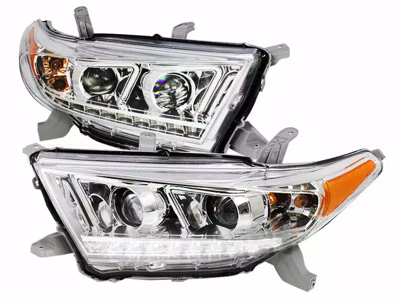 SPEC D TUNING chrome headlights