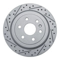R1 10-16 Cadillac Srx Rear Left Drilled & Slotted Geoperformance Rotor