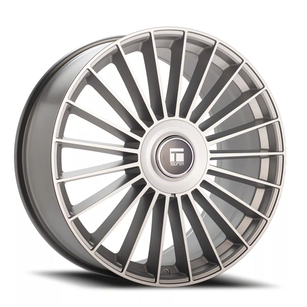 Touren 3610 TR10 24x10 / 6x135/139.7 BP / 25mm Offset / 87.1mm Hub Satin Silver Machined Wheel