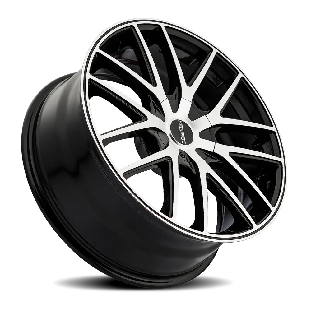 Touren 3260 TR60 20x8.5 / 5x115/120 BP / 20mm Offset / 74.1mm Hub Gloss Black Machined Wheel