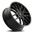 Touren 3260 TR60 20x8.5 / 5x110/115 BP / 40mm Offset / 72.62mm Hub Matte Black Machined Wheel
