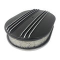 ALUM 12X2 FINNED A/C SET -BLACK WIT