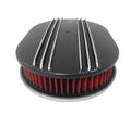 ALUM 12X2 FINNED A/C SET -BLACK WIT
