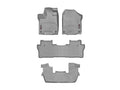 WeatherTech Grey Front and Rear Floorliners Fits -20-22 Pilot 46839-1-5