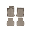 WeatherTech Tan Front and Rear Floorliners Fits -20-12 XF 45446-1-2