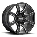 MO804 20X9 6X135/5.5 G-BLK MILL 18M