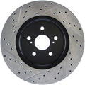 StopTech 04 Lexus RX330 SportStop Slotted & Drilled Left Rear Rotor