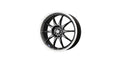 Enkei J10 17x7 5x108/115 38mm Offset 72.6mm Bore Dia Matte Black w/ Machined Lip Wheel