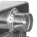 RIGHT SIDE LOWER OUTLET 24 INCH WIDE 3 ROW RADIATOR