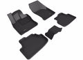 3D Maxpider 21-23 Volkswagen Golf Gti/Golf R Kagu Floor Mat- Black R1 R2