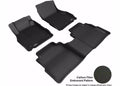 3D MAXpider 2018-2019 Nissan Kicks Kagu 1st & 2nd Row Floormats - Black