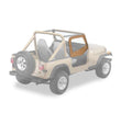 ~(7 lbs. 32X9X9)~ Upper Door Skins Spice Jeep 97-06 Wrangler; Fit existing factory upper door frames; no door rails or frames included