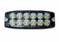 12-LED 30 Function Ultra-Thin Strobe light - Dimensions: 5.25x2.0x0.25 - White Color
