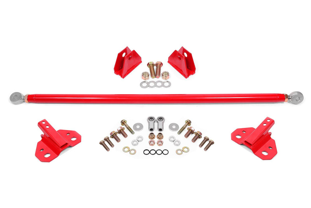 BMR 15-20 Ford Mustang Rear Strut Tower Brace - Black Hammertone