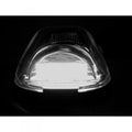 ~(2 lbs. 19X7X3)~ Ford 99-16 Superduty (5-Piece Set) Smoked Cab Roof Light Lens with White High-Power OLED Bar-Style LEDs - Complete Kit W