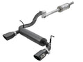 aFe MACH Force-Xp Axle-Back Exhaust System w/Black Tip 18-20 Jeep Wrangler L4-2.0T / V6-3.6L