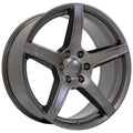 22 IN REPLICA WHEEL FITS RAM 1500 DG22 SATIN GUNMETAL 22X9.5