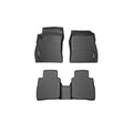 WeatherTech Black Front and Rear Floorliners Fits -20-13 Sentra 44491-1-2