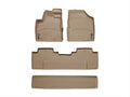 WeatherTech 06-11 Honda Ridgeline Front and Rear Floorliners - Tan