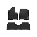 WeatherTech Black Front and Rear Floorliners Fits -22-26 Kia 441654-1-2