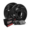 DFC 11-25 Hyundai Venue Rear Drilled & Slotted Geoperformance Rotors 5000 Advanced Pads w/Hardware