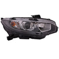 CAPA RH HEADLAMP ASSY HD CIVIC 4D 1620