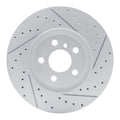 DFC 15-25 BMW 228I Gran Coupe Front Right Drilled & Slotted Geoperformance Rotor