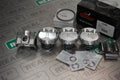Wiseco Honda 4v DOME +6.5cc STRUTTED 87MM Piston Shelf Stock