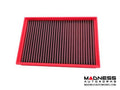 BMC 2009+ BMW 7 (F01/F02/F03/F04) 760i Replacement Panel Air Filter (FULL KIT - Includes 2 Filters)