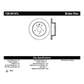 StopTech 06-09 Lexus IS350 / 07-11 GS350 2WD Drilled Left Rear Rotor