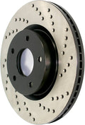 StopTech 06-09 Lexus IS350 / 07-11 GS350 2WD Drilled Right Rear Rotor