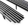 Grill Insert: 1999-2002 Chevrolet Pick Up Full Size Silverado 2000-2005 Chevrolet Suburban 2000 Chevrolet Tahoe new body style 2001-2005 Chevrolet Tahoe; Grille Insert; main grill; 7 bars; billet