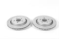 Power Stop 14-19 Chevrolet Corvette Rear Evolution Drilled & Slotted Rotors - Pair