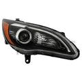 1114 CHRYSLER 200 HALOGEN HEADLIGHT OE BLACK RIGHT