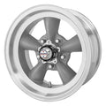 AMERICAN RACING VINTAGE VN105D 15X7 5X4.75 GRAY MACH-LP -6MM - VN1055761