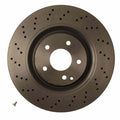 Brembo 02-04 Mercedes-Benz C32 AMG/05-06 C55 AMG Front Premium UV Coated OE Equivalent Rotor