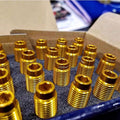 Project Kics 12x1.50 38mm Compression Bolt Set - Gold (20 Pcs)