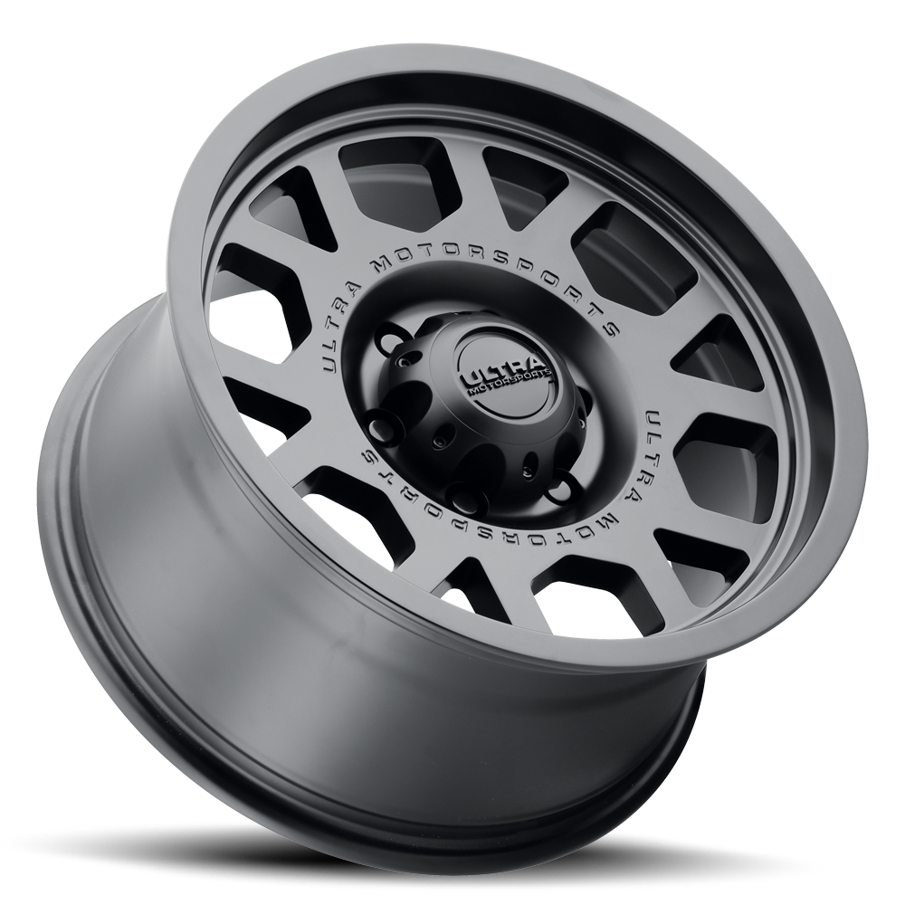 18X9 6-135 +18MM SATIN BLACK WITH S