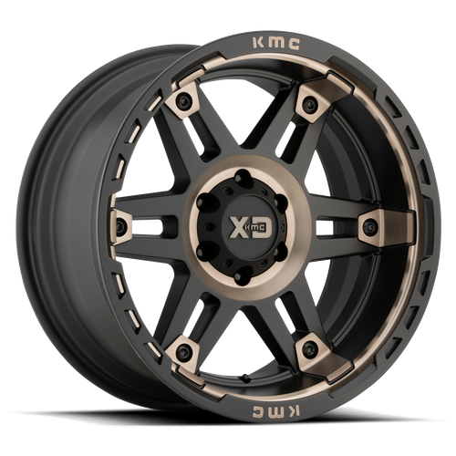 XD840 17X8 6X4.5 S-BLK DTCC 18MM