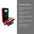 The Schumacher Electric 1200A 12V Lithium Ion Jump Starter/Power Pack prepares you for any emergency as it lets you jump start with confidence. Its advanced technology brings high performance plus ultimate cold temperature starting. It al provides up to