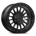 MATTE BLACK W GLOSS BLACK RING