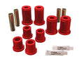 Energy Suspension 10-18 Dodge Ram 1500 Front Control Arm Bushing Set - Red