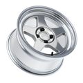 Aluminum Wheels 15x8 KNP K12H Machined Lip Hyper Silver 4x100 Bolt Pattern 0 Offset Kansei Wheels