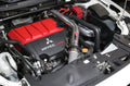 HPS Performance Red 2.5 Upper Intercooler Pipe UICP for 08-15 Mitsubishi Lancer EVO X Turbo